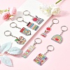 Acrylic Keychains KEYC-YW00200-01-4