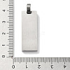 304 Stainless Steel Pendants STAS-Z098-38P-3