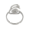 304 Stainless Steel Adjustable Rings for Women RJEW-M008-02P-3