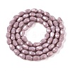 Opaque Solid Color Beads Strands EGLA-N013-P4mm-D09-2