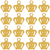 40Pcs Rack Plating Alloy Pendant Rhinestone Settings FIND-SC0013-27-1