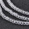 Electroplate Glass Beads Strands EGLA-P018-2mm-01-1