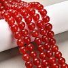 Natural & Dyed Malaysia Jade Bead Strands G-A146-10mm-A02-1
