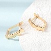 Brass Hoop Earrings for Women KK-CBACA55-09G-4
