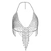 Alloy Full Crystal Rhinestone Mesh Tassel Chest Sexy Body Chains for Bikini FS-WG2AAFB-01-2