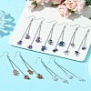 5Pair Brass Dangle Earrings EJEW-FS00040-6