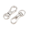 Brass Swivel Claw Clasps KK-P353-13P-2