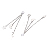 304 Stainless Steel Cable Chain Ear Nuts PALLOY-JF04319-6