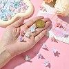 Opaque Acrylic Bead Caps MACR-CJC0006-13-4
