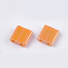 2-Hole Opaque Glass Seed Beads SEED-S023-28C-03-2