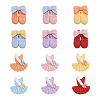 48Pcs 12 Style Resin Cabochons CRES-BY0001-02-1