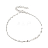 925 Sterling Silver Link Chain Bracelets for Women BJEW-E101-01S-03-1