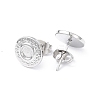 Non-Tarnish 304 Stainless Steel Stud Earring Finding EJEW-I285-28P-2