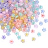 210Pcs 6 Colors Transparent Acrylic Beads TACR-SZ0001-18-1