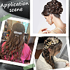 Spiral Hair Pin Coil Iron Hair Accessories OHAR-SP0001-12A-6