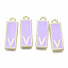 Alloy Enamel Pendants ENAM-T012-01V-RS-1