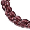 Transparent Glass Beads Strands LS-EGLA-N013-T8mm-D03-3