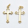 Brass Pendants KK-J279-30G-NR-2