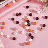 Opaque Acrylic Beads SACR-PA0001-04B-01-7