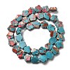 Synthetic Imperial Jasper Beads Strands G-Q050-B01-01-2