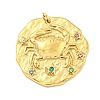 Real 18K Gold Plated PVD Vacuum Plating 304 Stainless Steel Pendants STAS-L278-003G-04-1