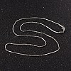 304 Stainless Steel Snake Chain Necklaces NJEW-O096-B-23P-2