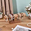 T Bar Wooden Watch Organizer Display Stands ODIS-WH0099-209A-4