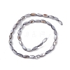 Natural Freshwater Shell Dyed Beads Strands X-SHEL-M018-13-04-2