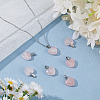 10Pcs 304 Stainless Steel Cable Chain Necklaces NJEW-DC0001-25-4