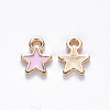 Alloy Enamel Charms X-ENAM-S121-029A-1