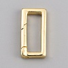 4Pcs Brass Spring Gate Rings FIND-BBC0005-03G-1
