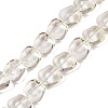 Electroplate Glass Beads Strands EGLA-N012-07C-1