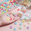 200Pcs Acrylic Bead Frame MACR-UN0001-04-2