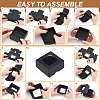 Square Kraft Paper Storage Gift Boxes CON-WH0095-100A-02-4