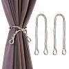 Zinc Alloy Curtain Hanging Decorations EL-TAC0001-09P-3