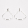 Tarnish Resistant 304 Stainless Steel Wire Pendants LS-X-STAS-S103-11-3