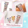 8Pcs Alloy Rhinestone Watch Band Rings FIND-CJ0005-40-7