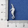 925 Sterling Silver Sea Animal Sea Horse Charms STER-E071-02S-05-3