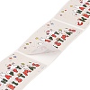 200Pcs Christmas Theme Paper Self-Adhesive Stickers DIY-M070-02I-4