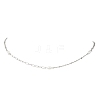 Natural Pearl Rice & 304 Stainless Steel Satellite Chain Paperclip Chain Necklaces for Women NJEW-JN05823-01-2