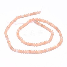 Natural Sunstone Beads Strands G-F632-22D