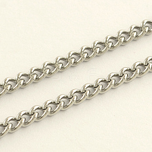304 Stainless Steel Curb Chains CHS-R008-01