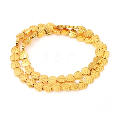 Electroplated Non-magnetic Synthetic Hematite Beads Strands G-F682-08-G-1
