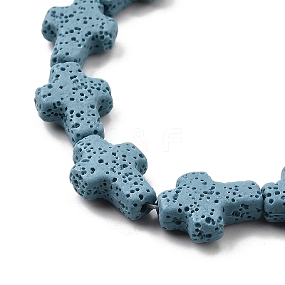 Natural Lava Rock Beads Strands G-L498-E01-01D-1