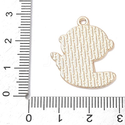 Alloy Enamel Pendants ENAM-C027-01B-01-1