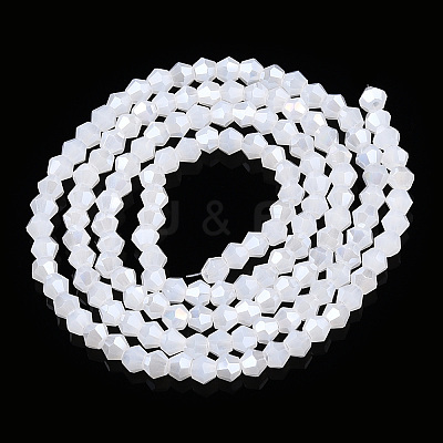 Imitation Jade Electroplate Glass Beads Strands LS-EGLA-A039-J2mm-A06-1