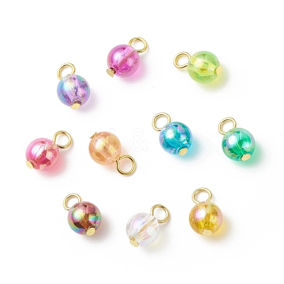 Transparent Acrylic Charms PALLOY-JF01813-1