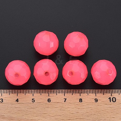 Imitation Jelly Acrylic Beads MACR-S373-97C-E09-1