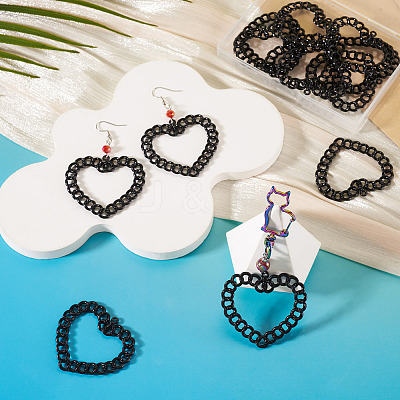 10Pcs Spray Painted Alloy Pendants FIND-TA0010-47C-1