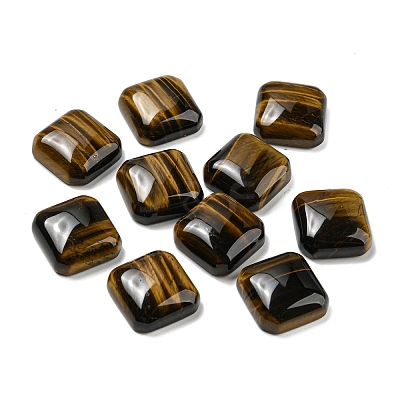 Natural Tiger Eye Cabochons G-Z028-03-1